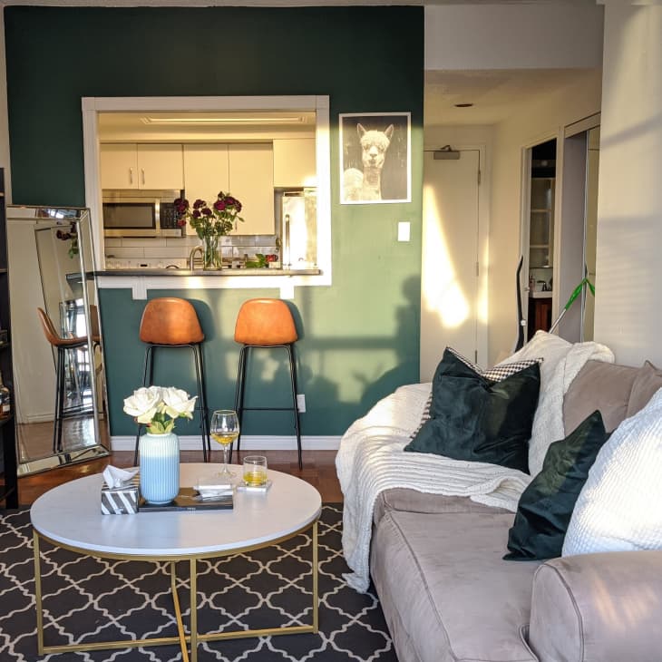 Rental Apartment Paint Color Home Tour Photos Apartment Therapy